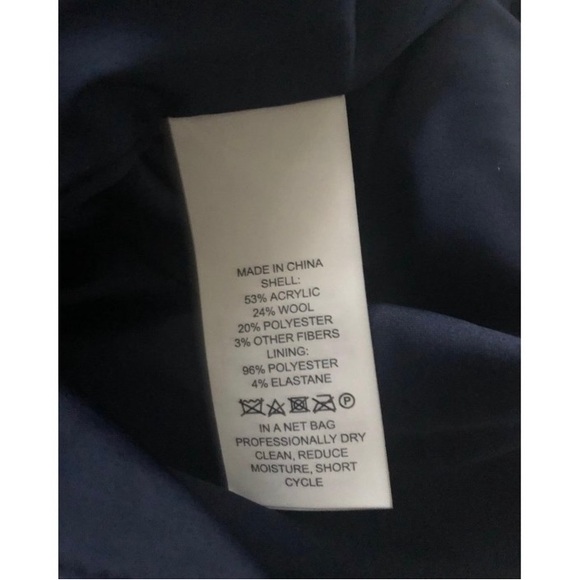 Kate Spade Tweed Blue Mini Dress size 2 - Picture 11 of 11